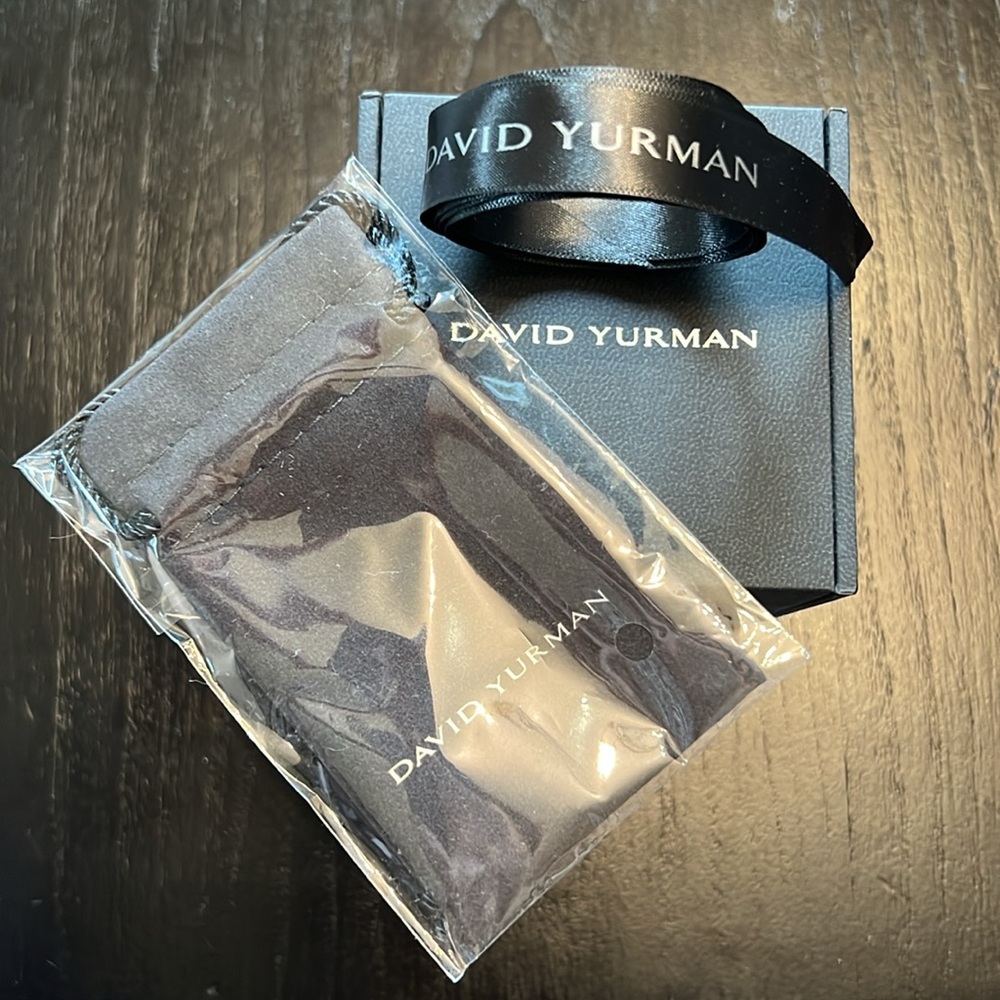 David Yurman Box, travel bag & Ribbon